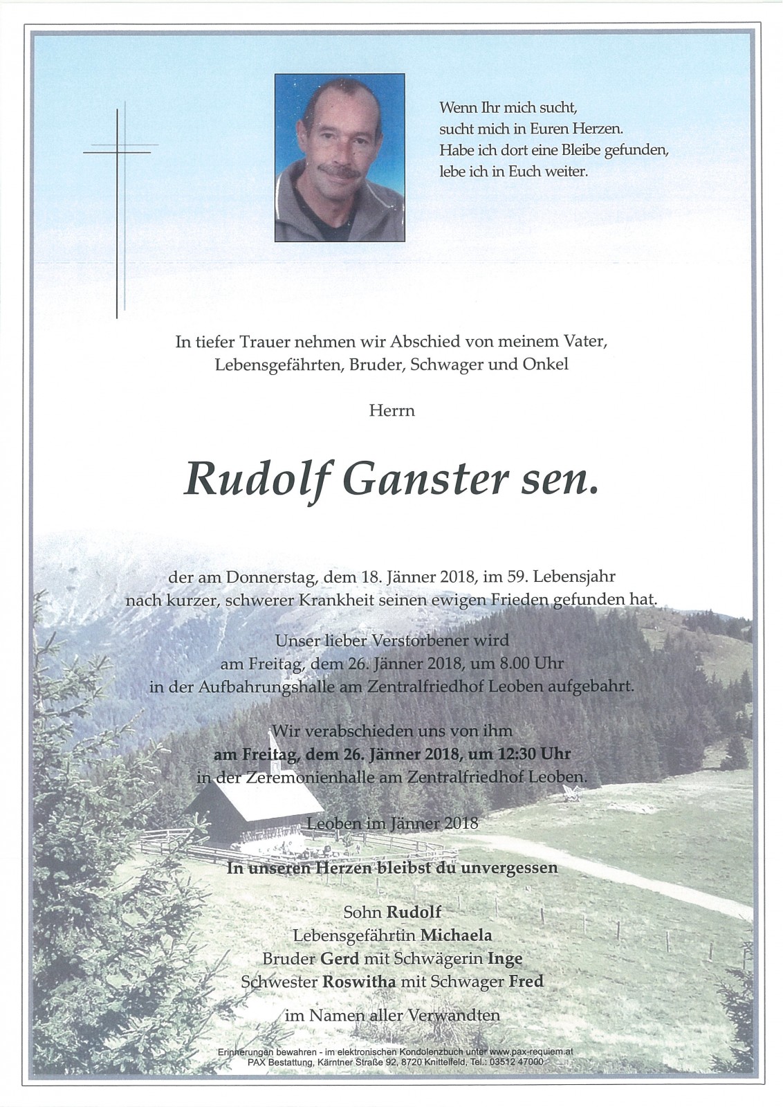 Parte Rudolf Ganster sen.