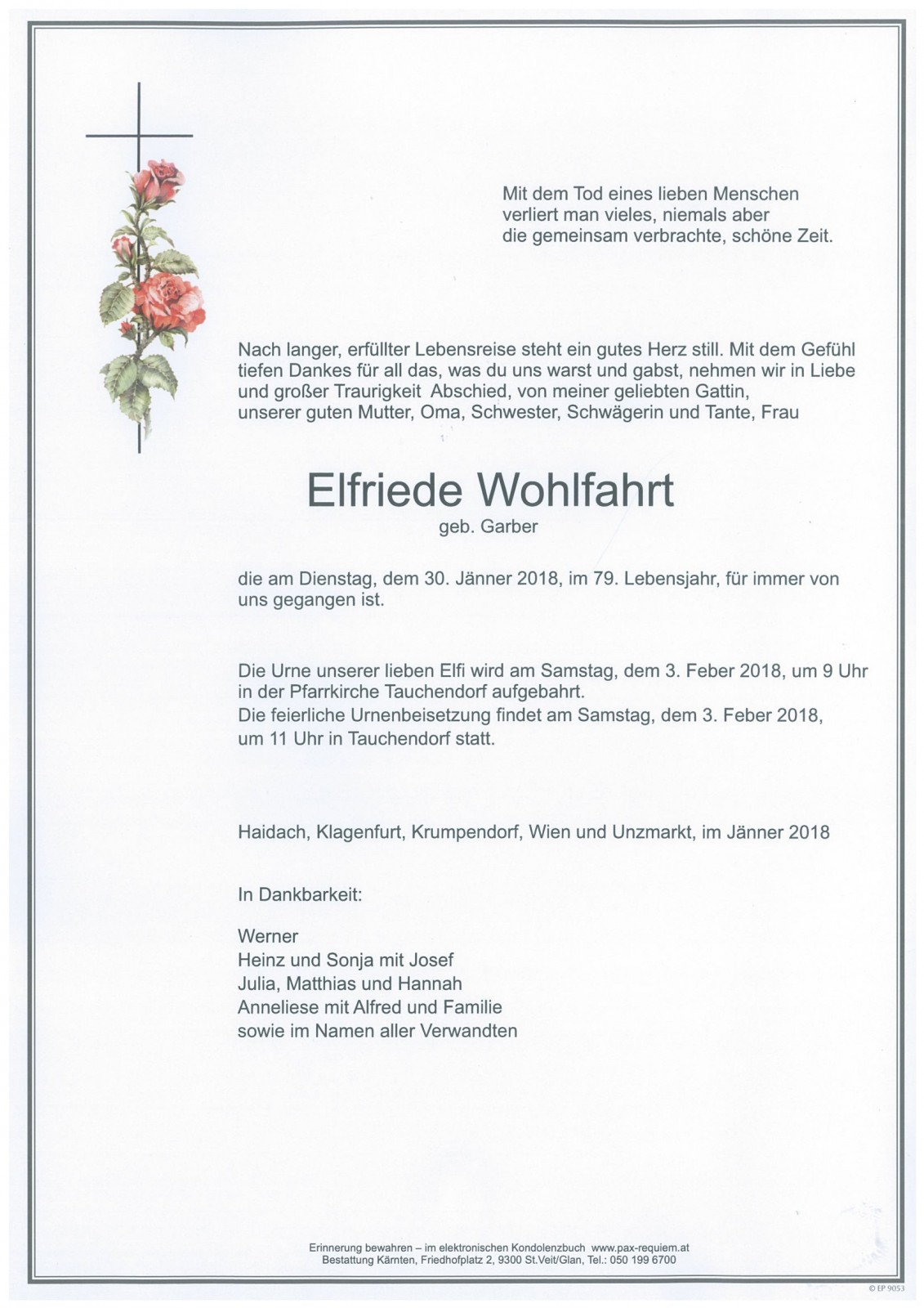 Parte Elfriede Wohlfahrt