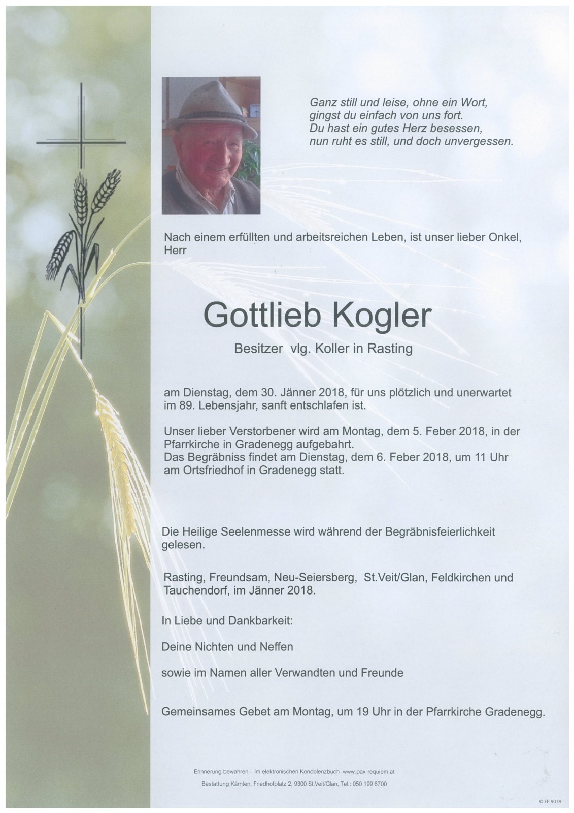 Parte Gottlieb Kogler