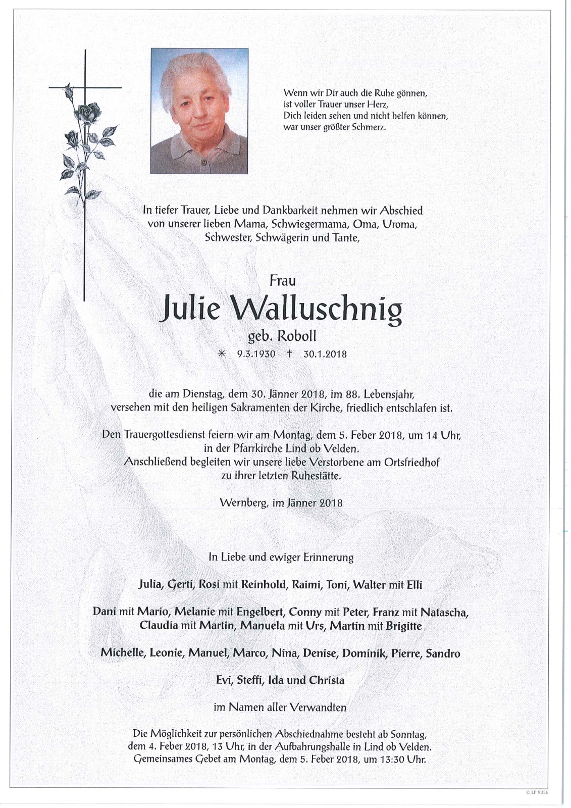 Parte Julie Walluschnig