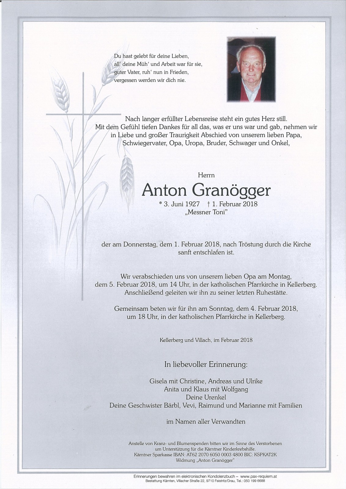 Parte Anton Granögger