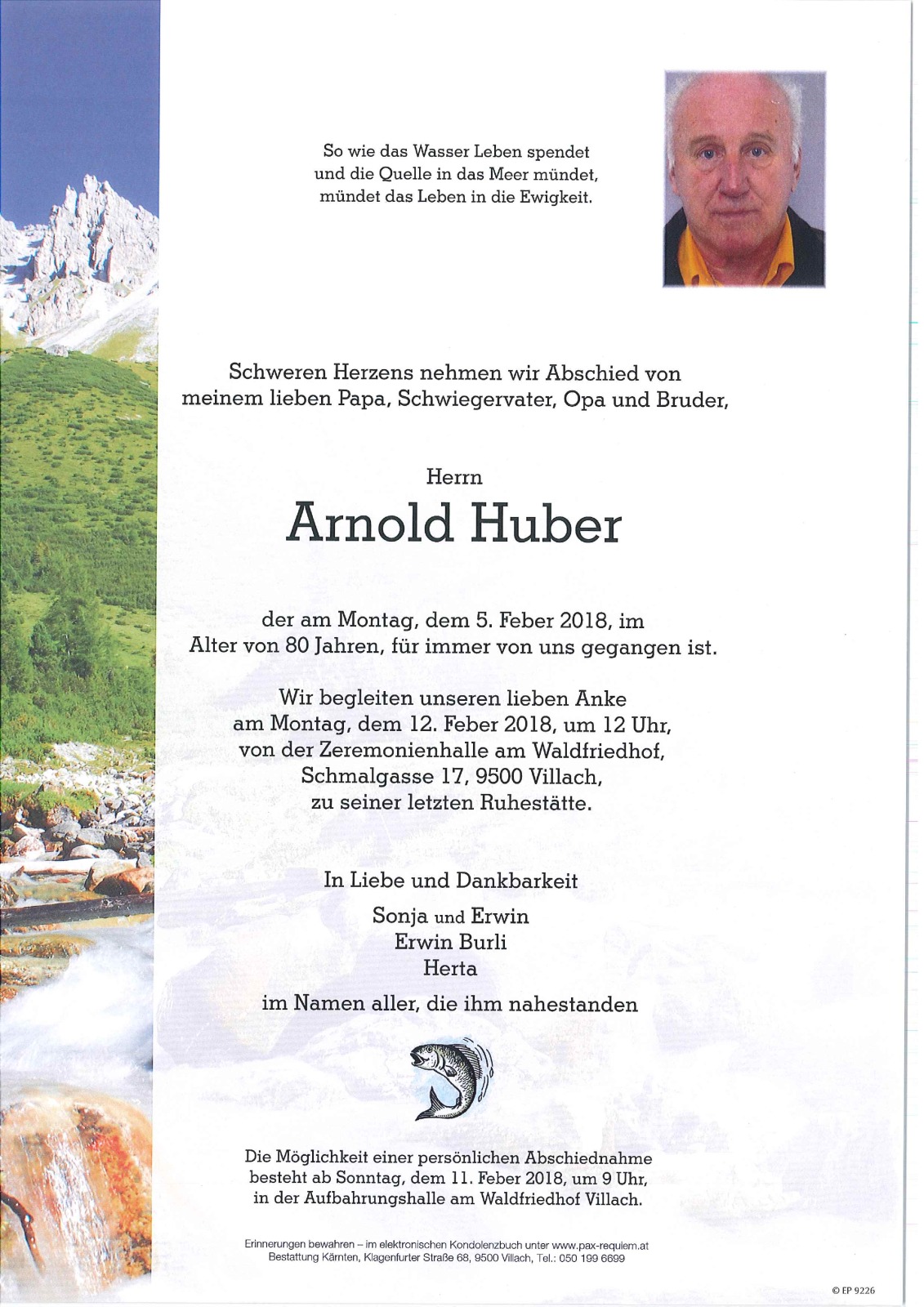 Parte Arnold Huber
