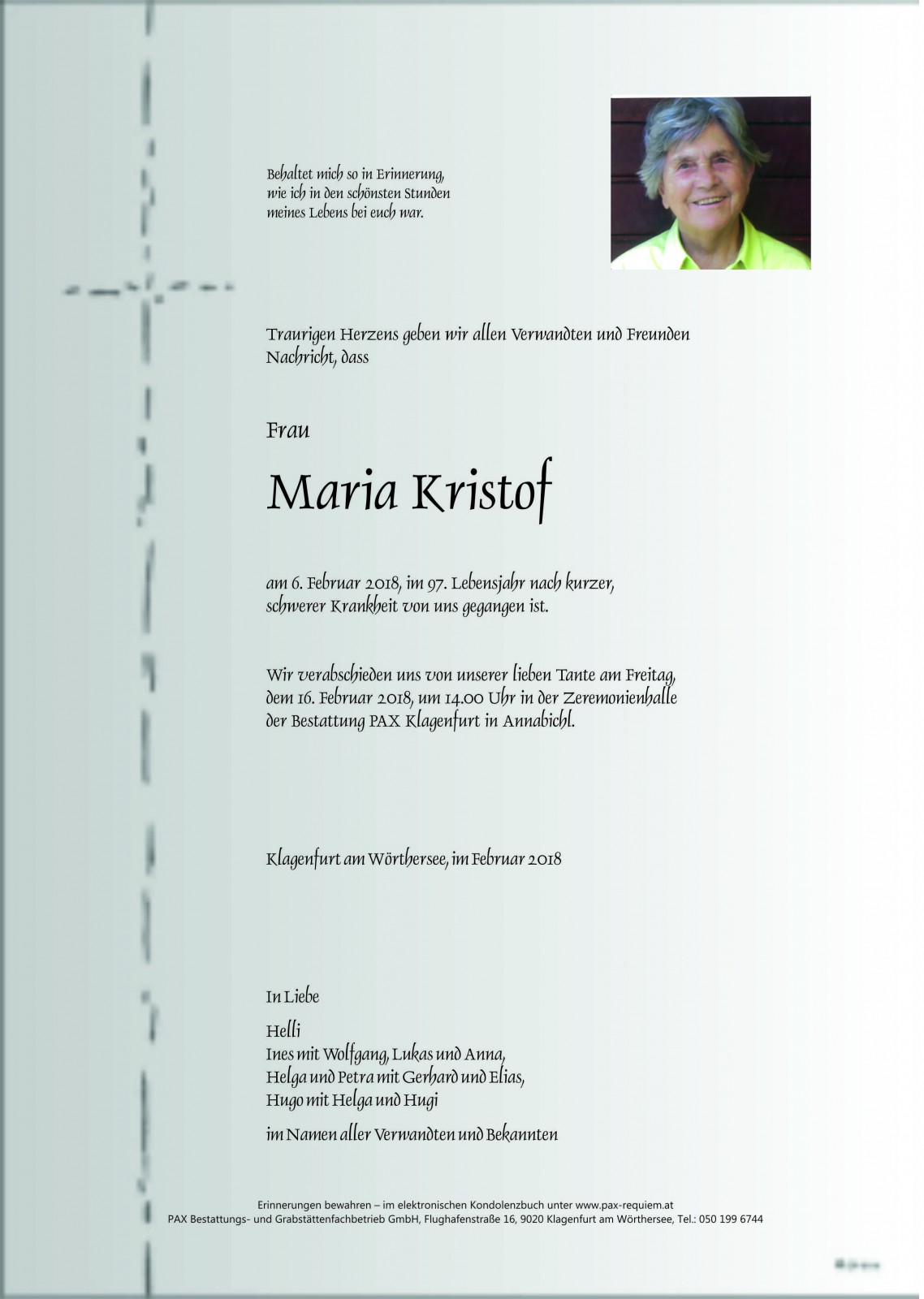 Parte Maria Kristof