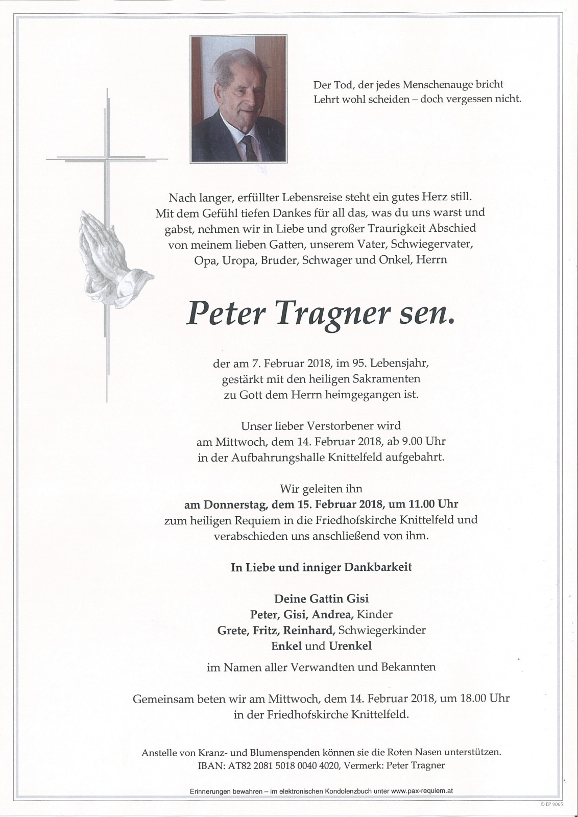 Parte Peter Tragner sen.