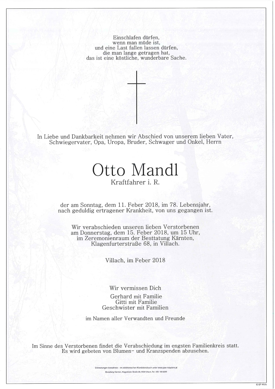 Parte Otto Mandl