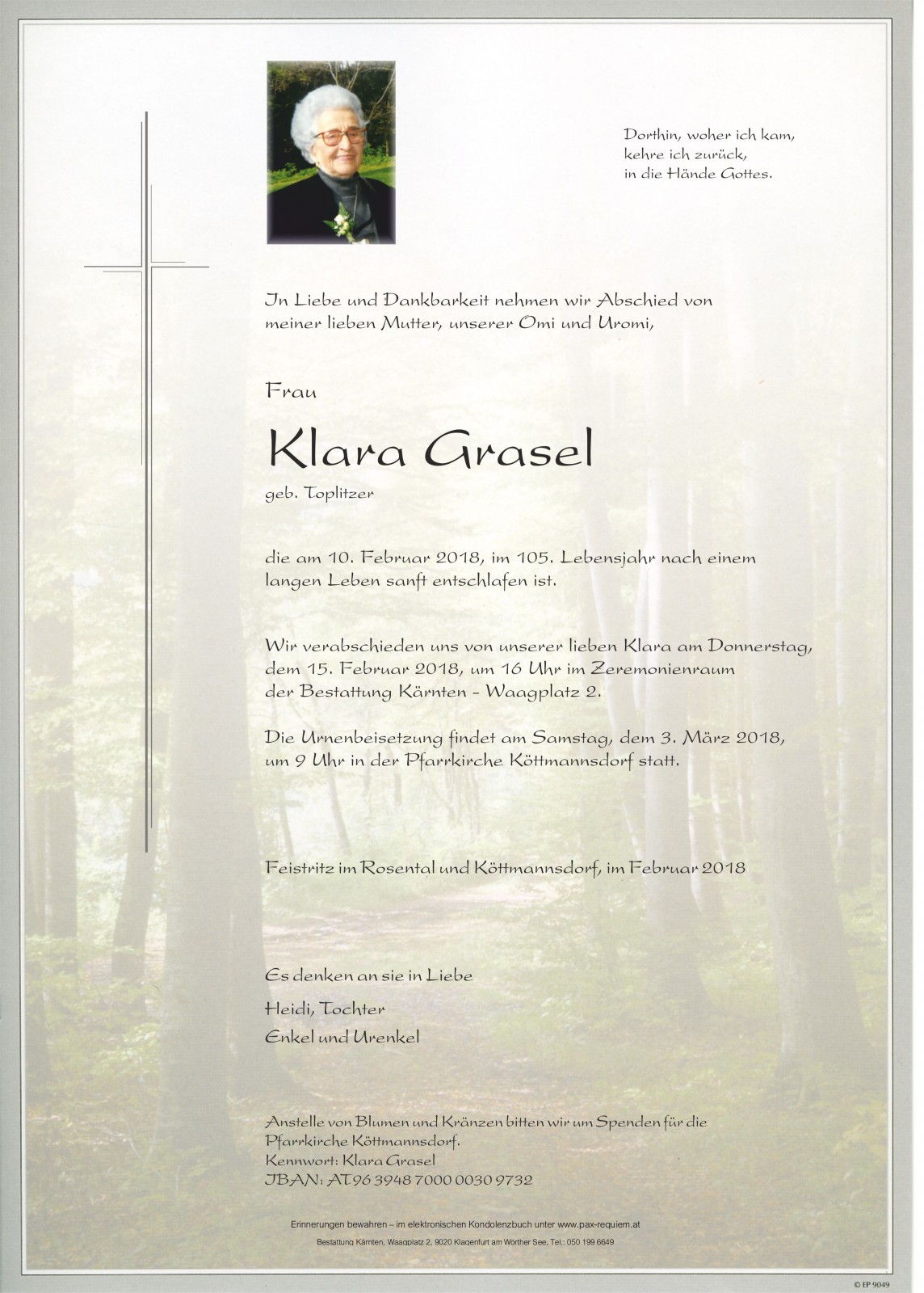 Parte Klara Grasel