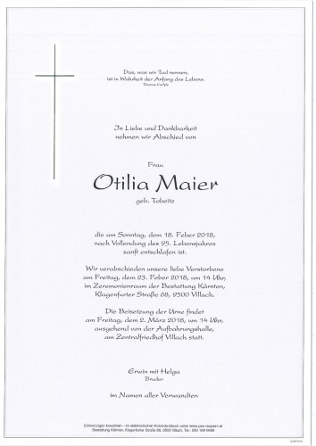 Otilia Maier