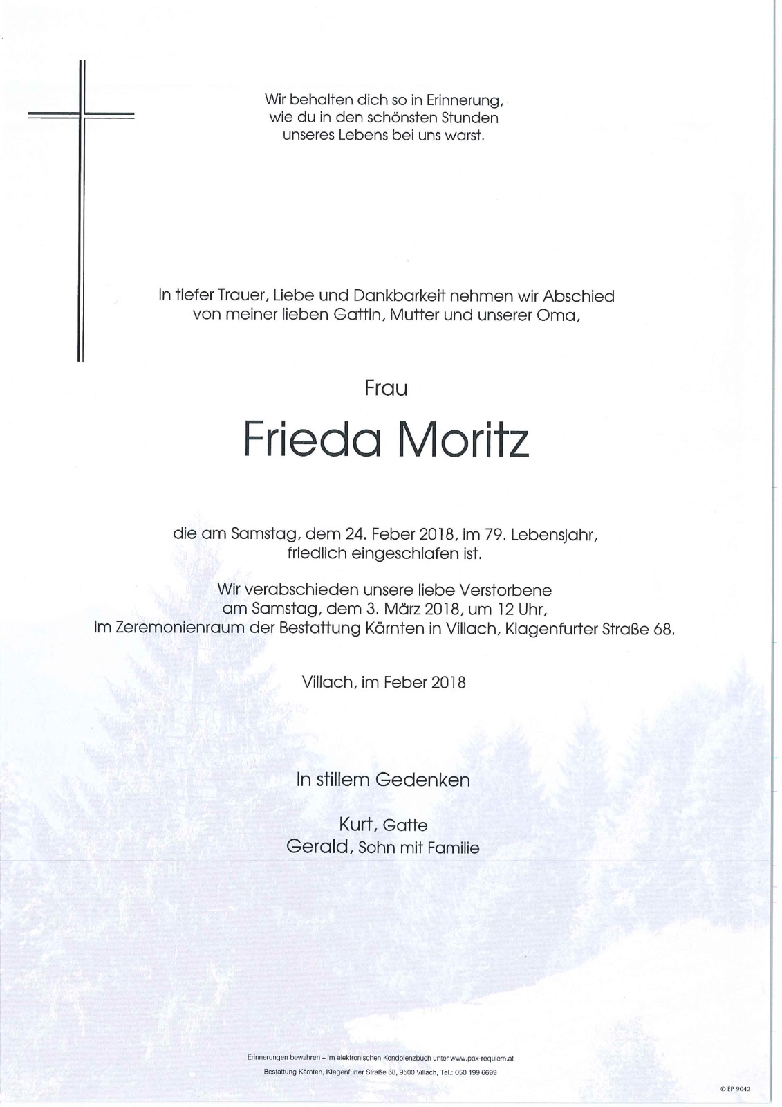 Parte Frieda Moritz