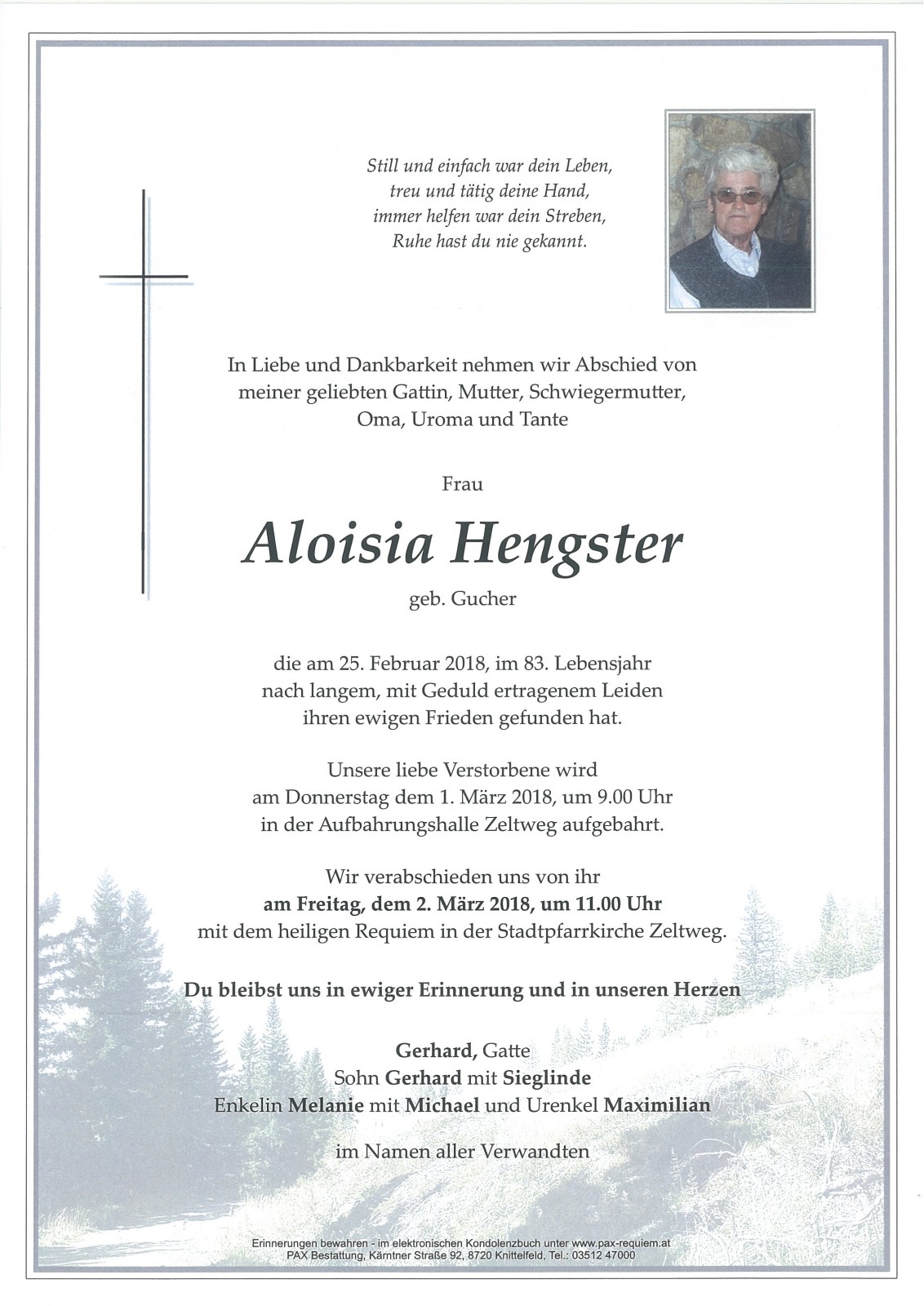 Parte Aloisia Hengster