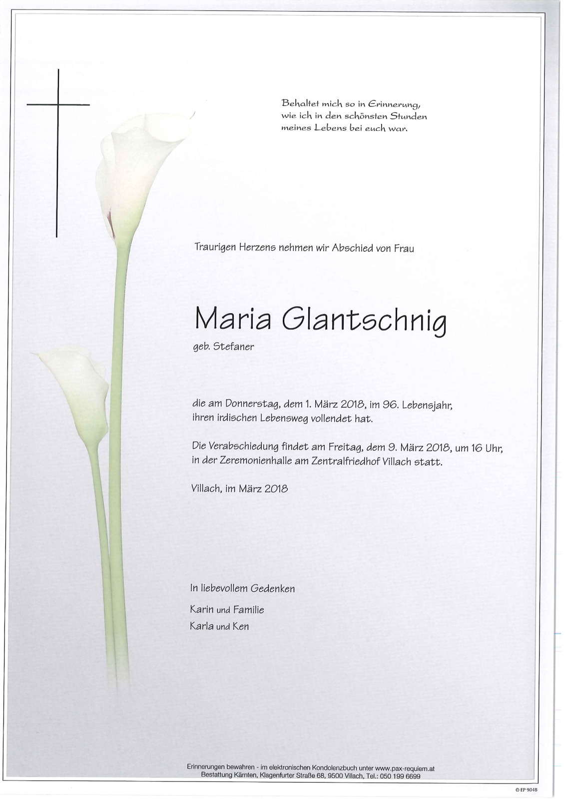 Parte Maria Glantschnig