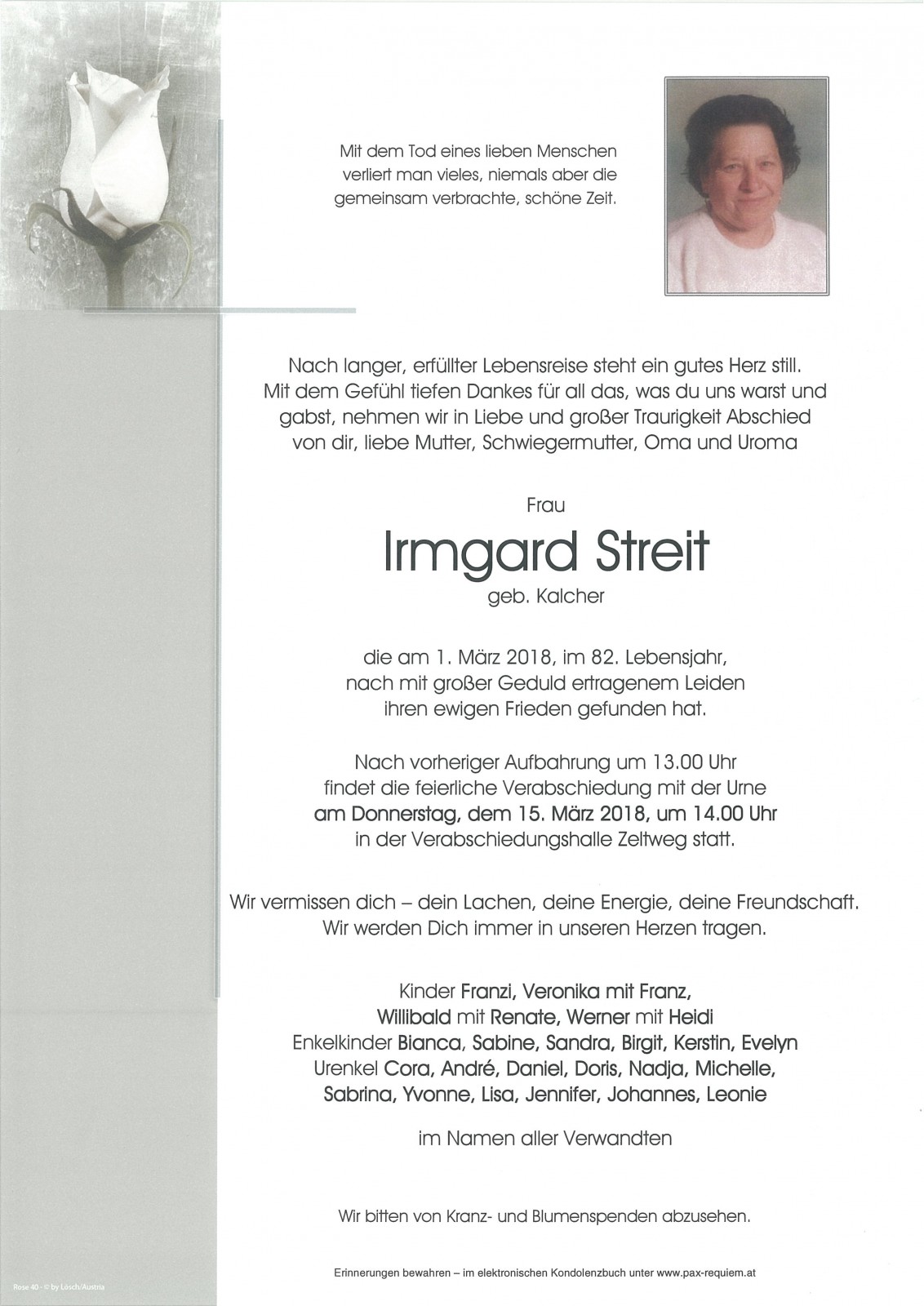 Parte Irmgard Streit