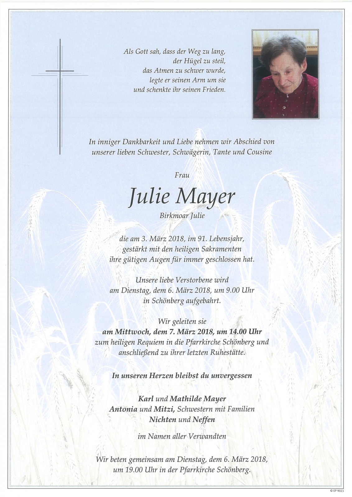 Parte Julie Mayer