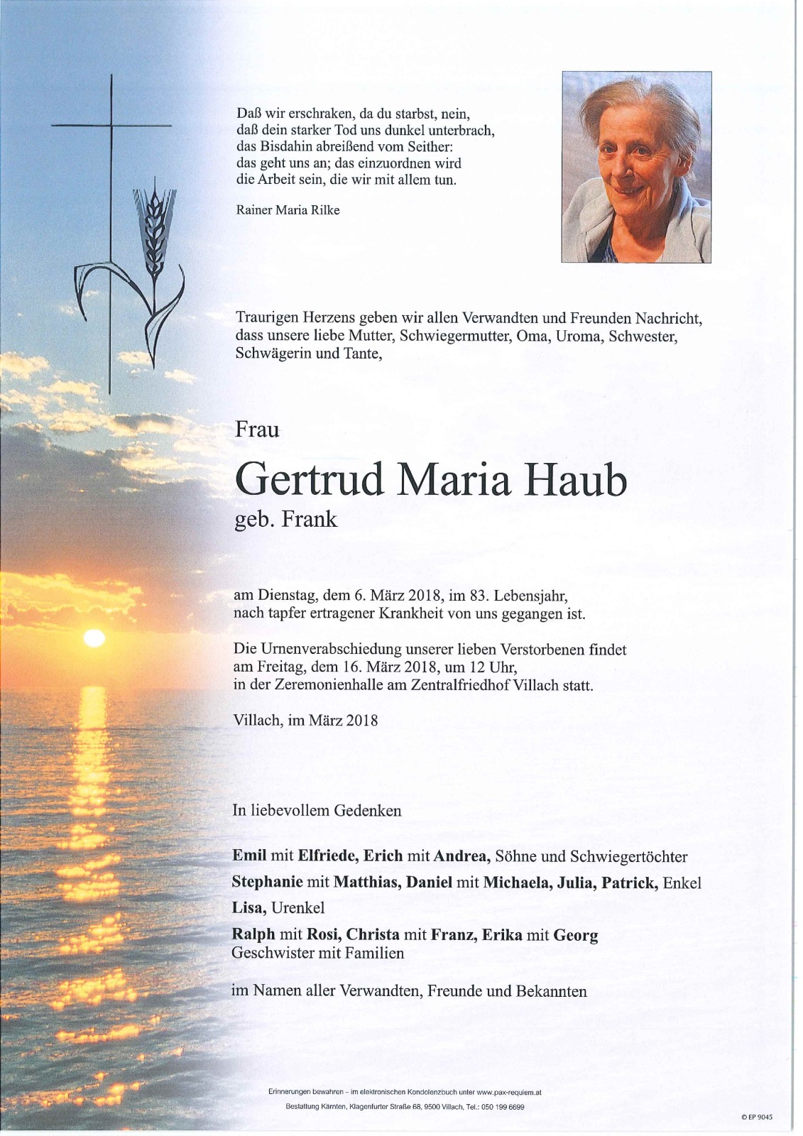Parte Gertrud Maria Haub