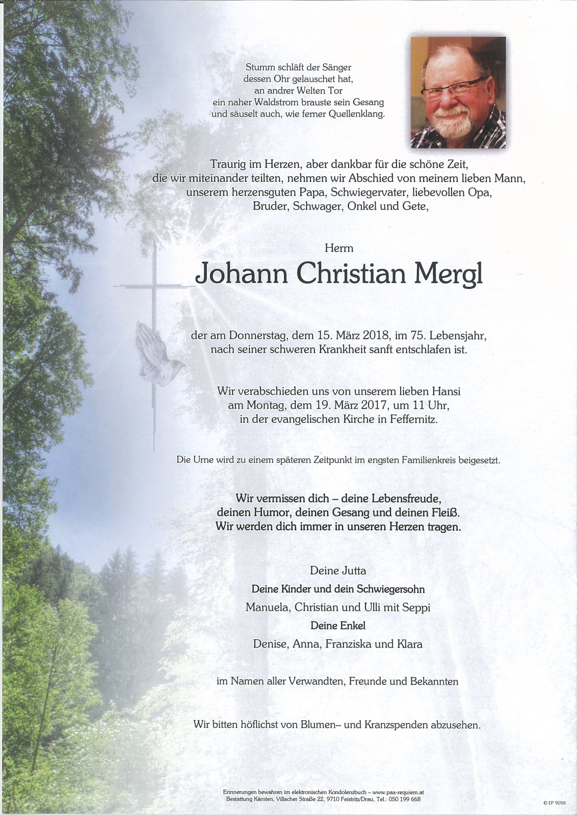 Parte Johann Mergl