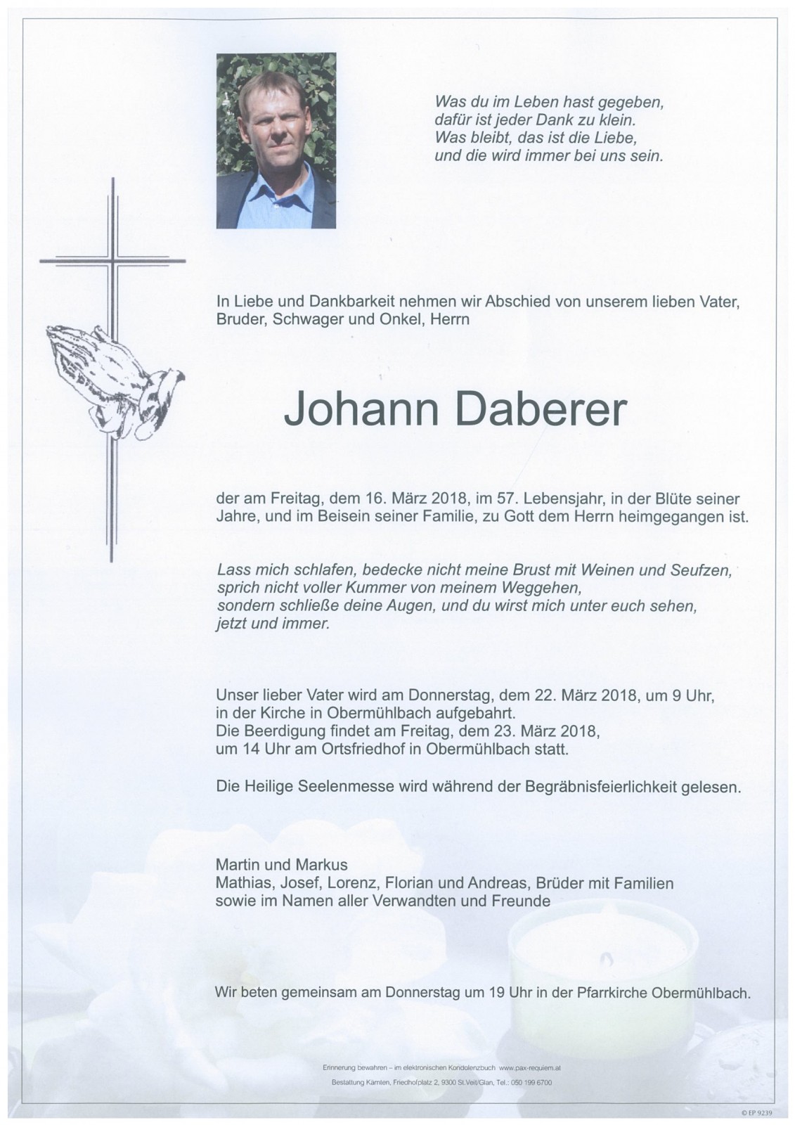 Parte Johann Daberer