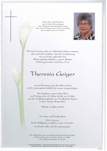Theresia Geiger