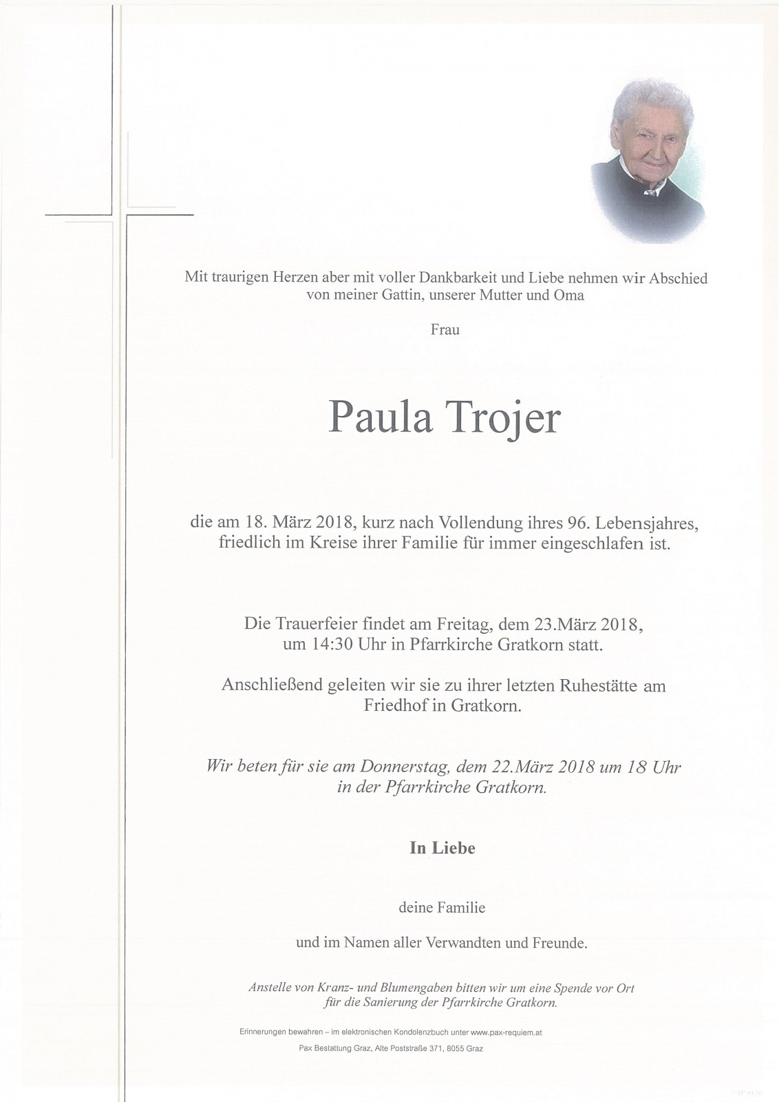 Parte Trojer Paula