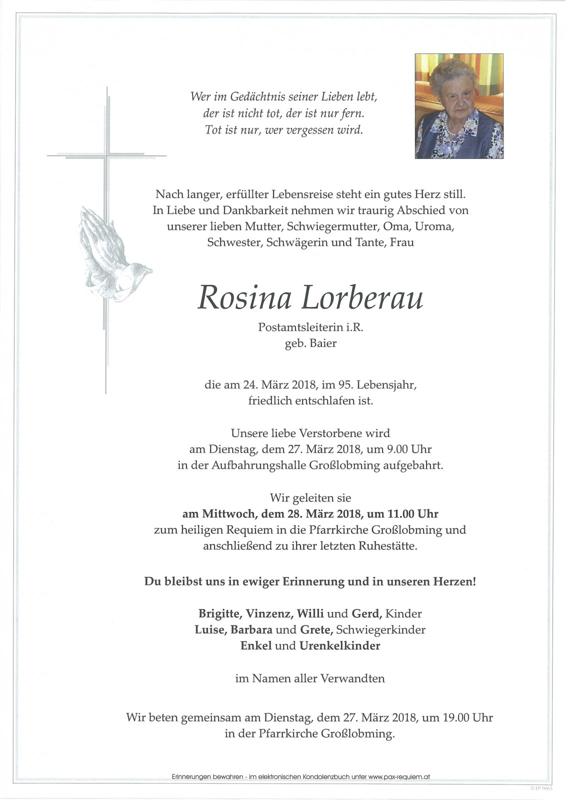 Parte Rosina Lorberau