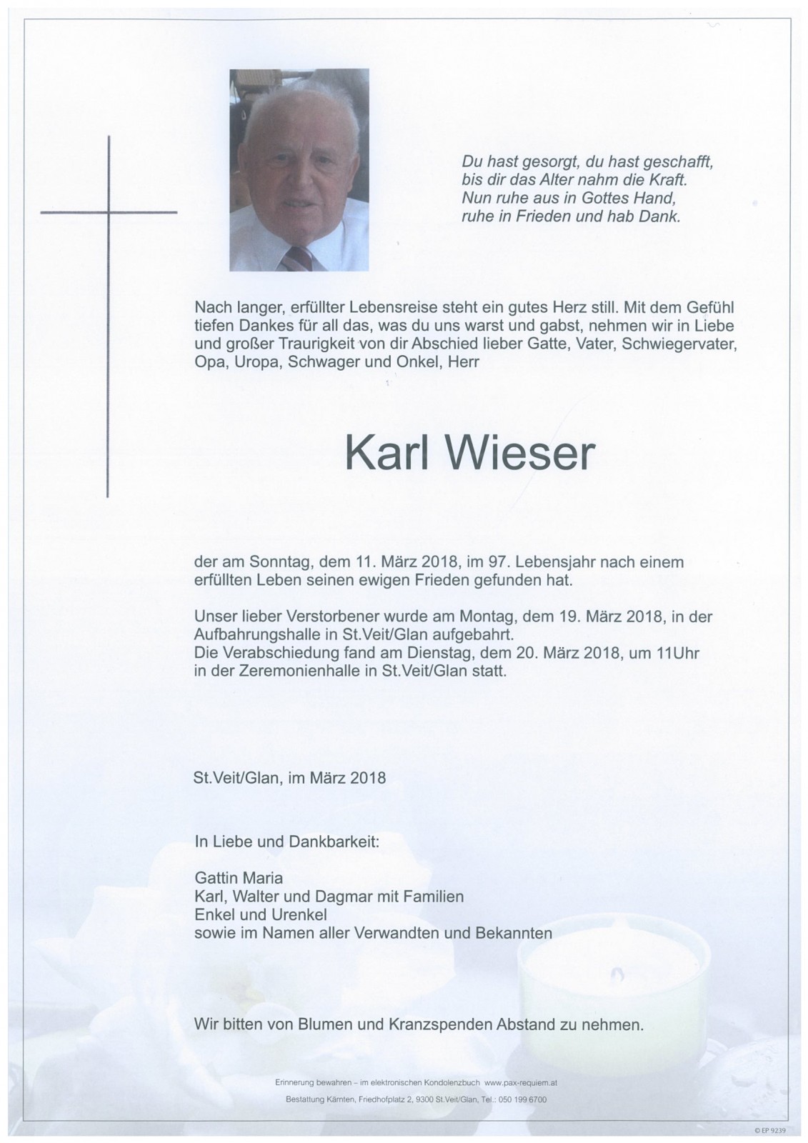Parte Karl Wieser