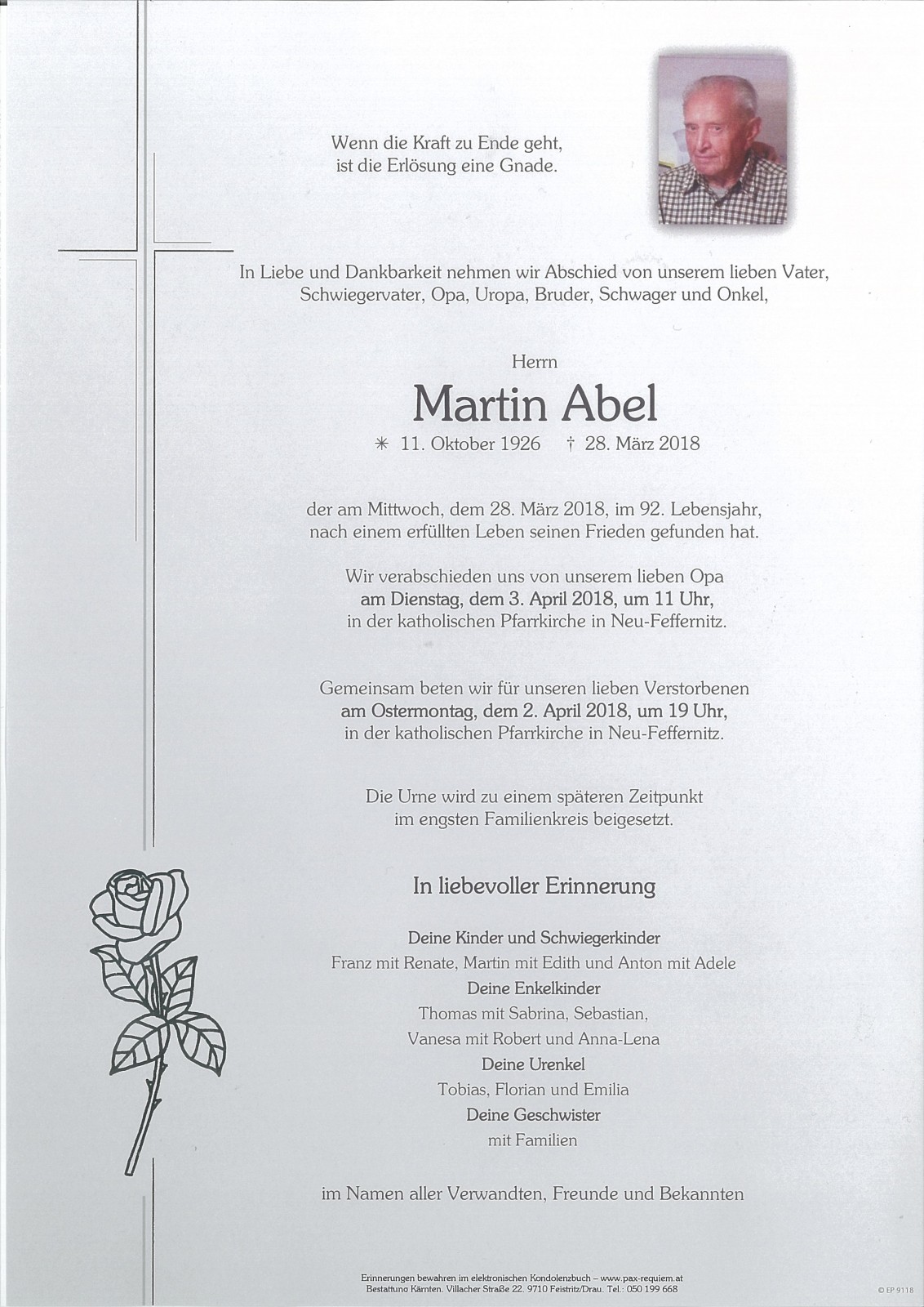 Parte Martin Abel