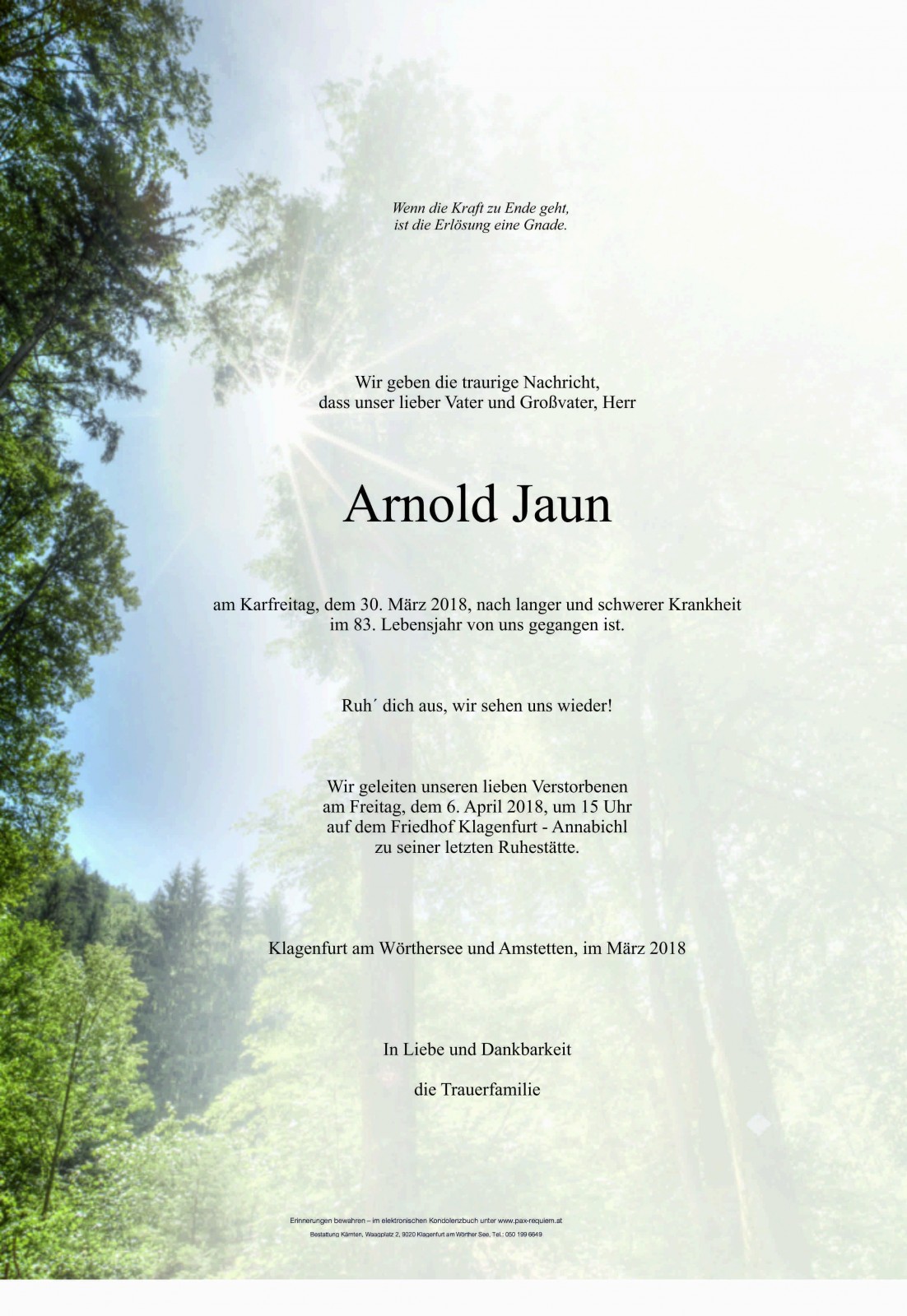 Parte Arnold Jaun