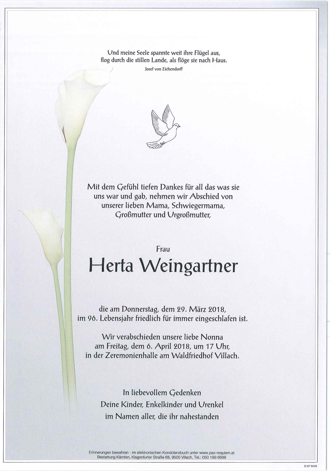 Parte Herta Weingartner