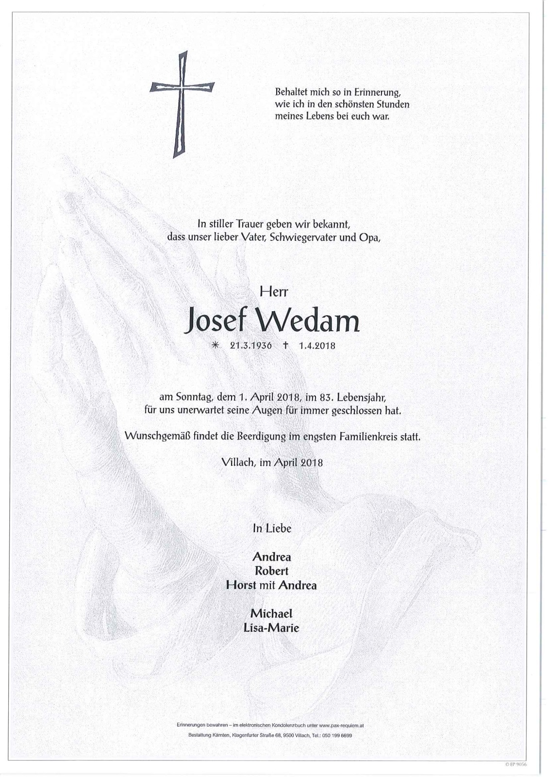 Parte Josef Wedam