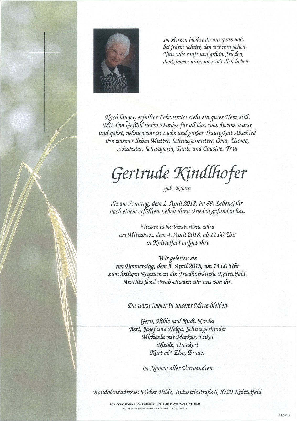 Parte Gertrude Kindlhofer