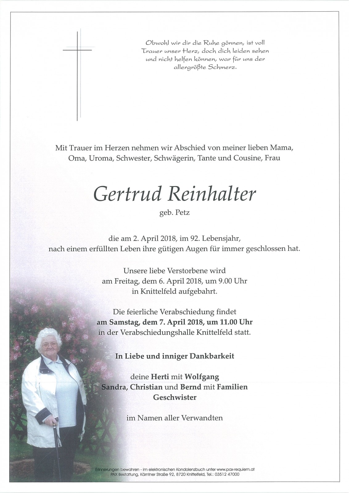 Parte Gertrud Reinhalter
