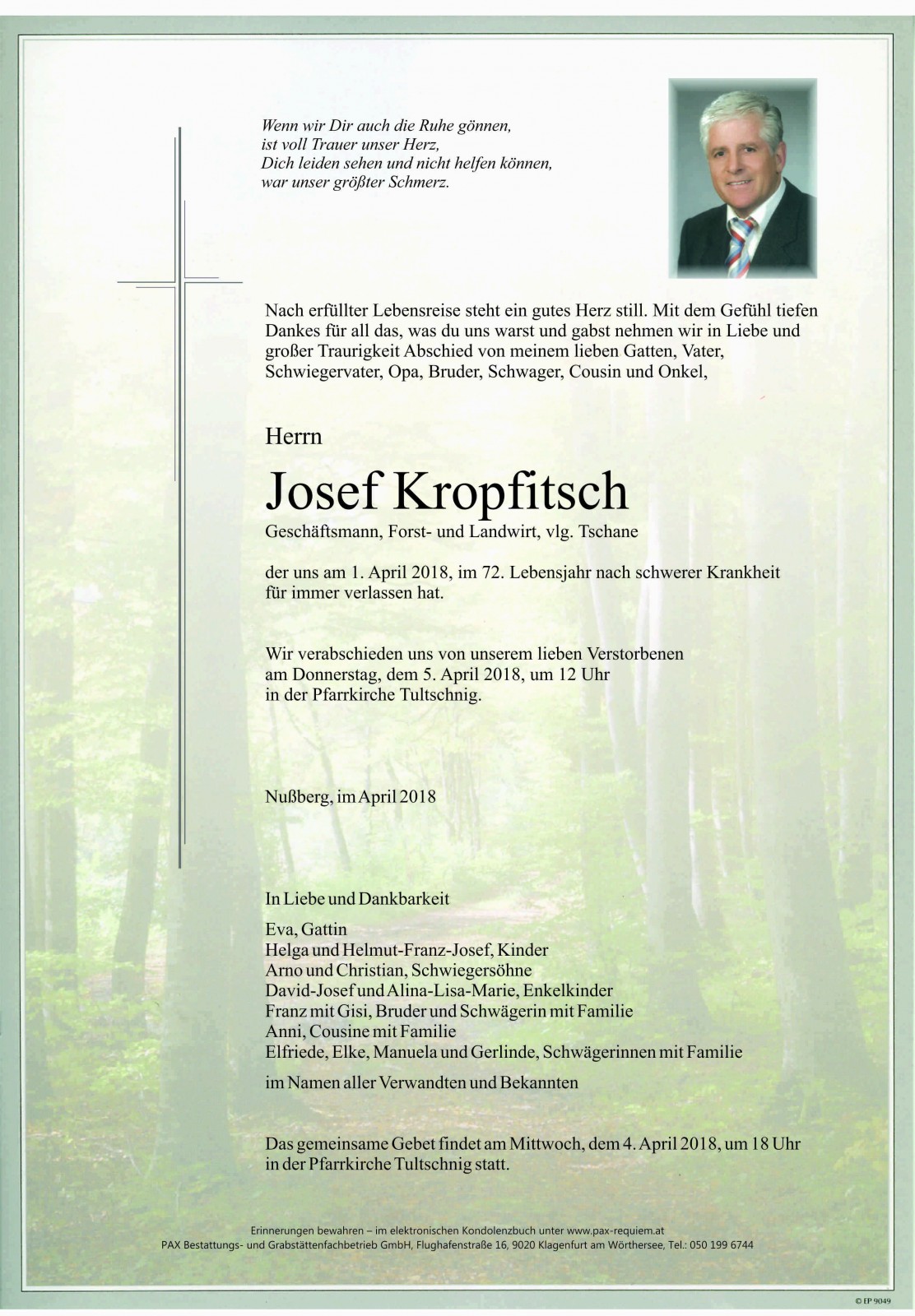 Parte Josef Kropfitsch