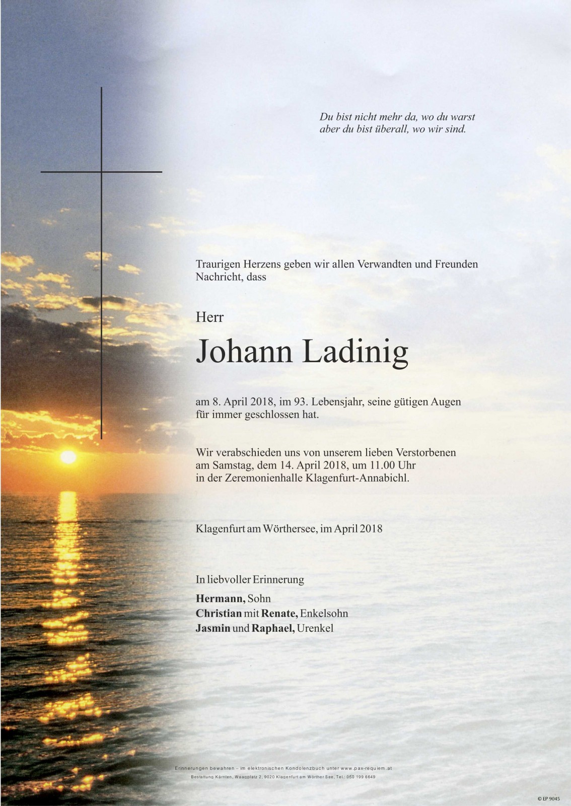 Parte Johann Ladinig