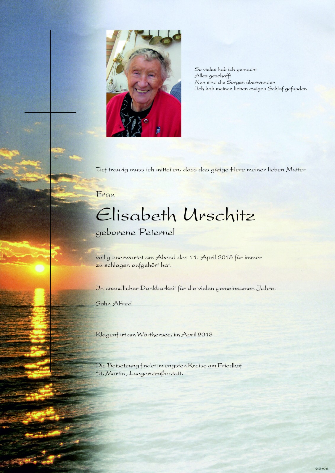Parte Urschitz Elisabeth Catharina