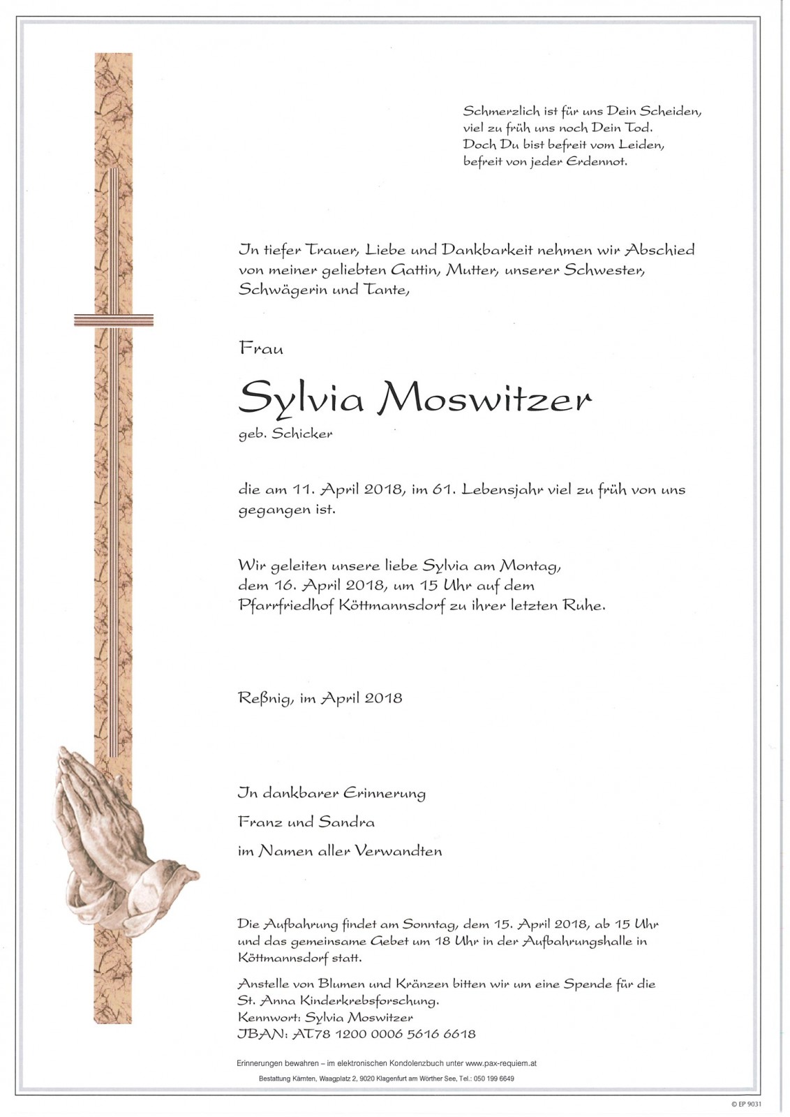 Parte Sylvia Moswitzer