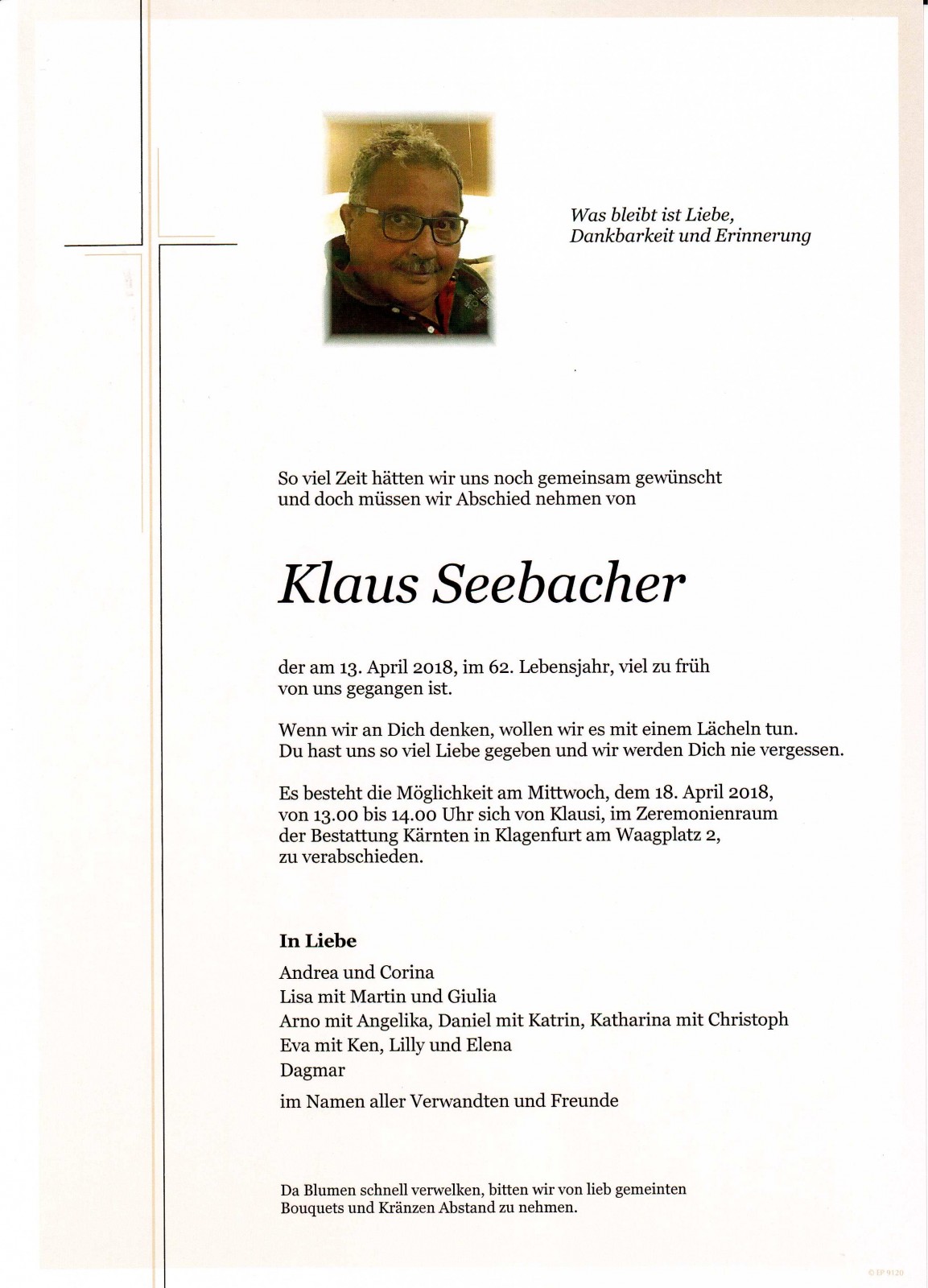 Parte Klaus Seebacher
