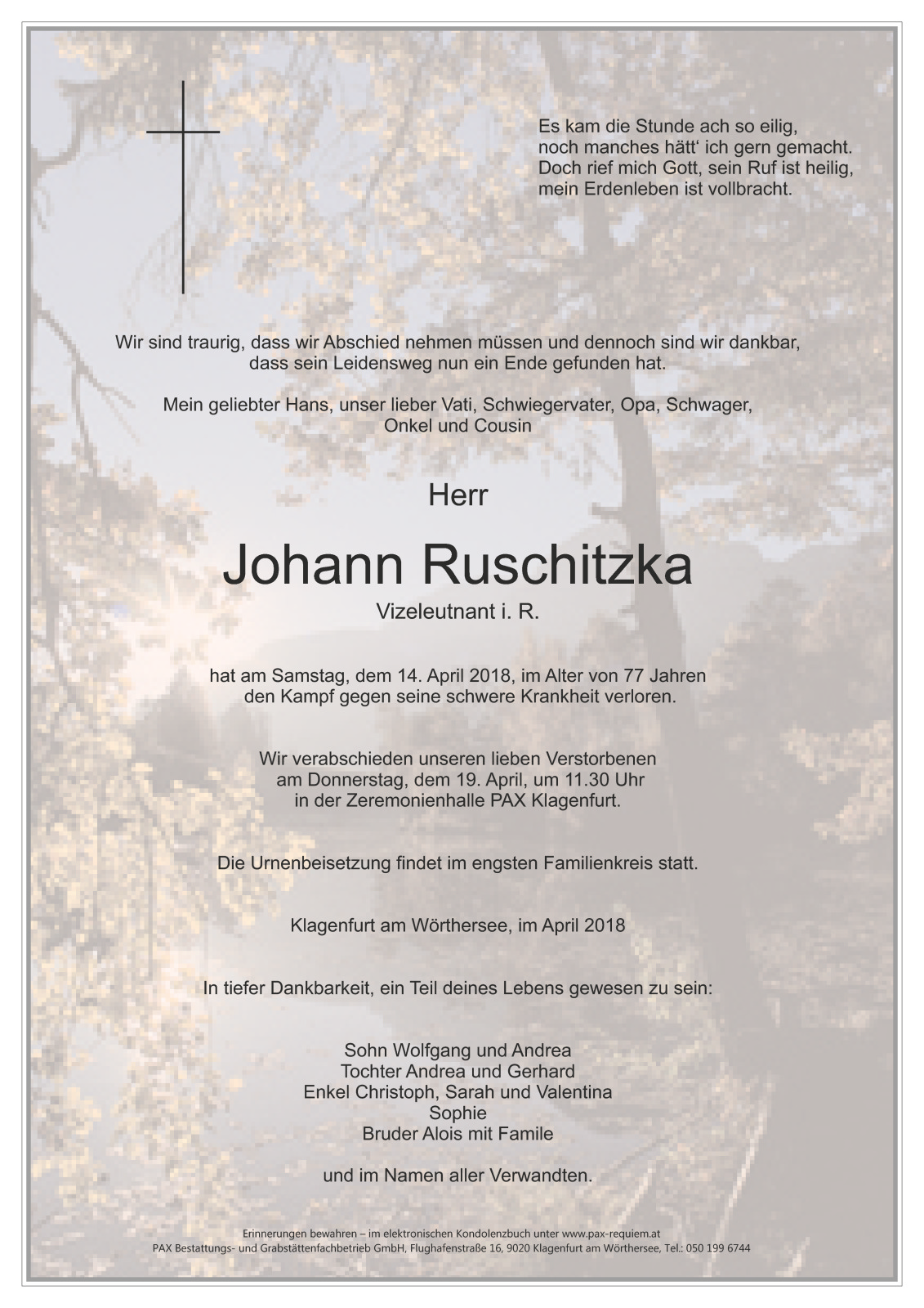 Parte Johann Ruschitzka
