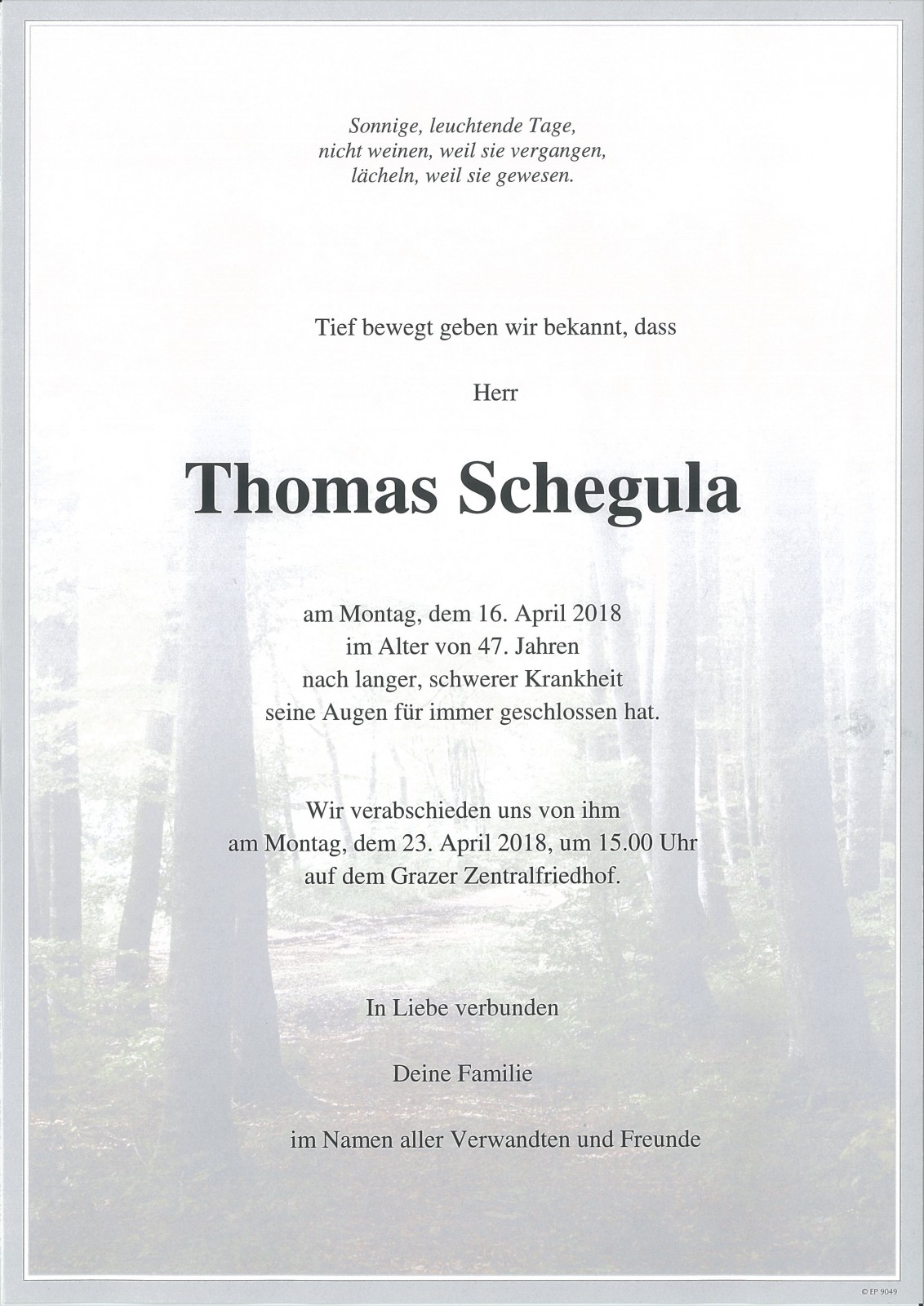 Parte Thomas Schegula
