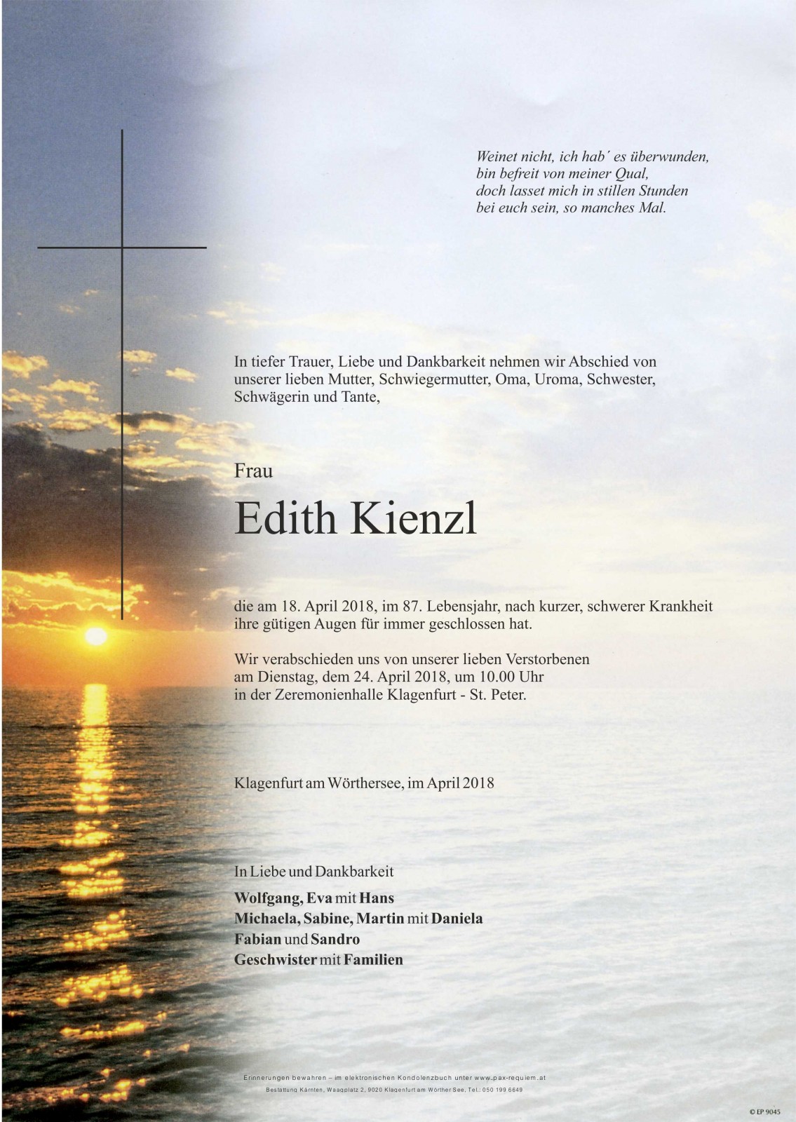 Parte Edith Kienzl