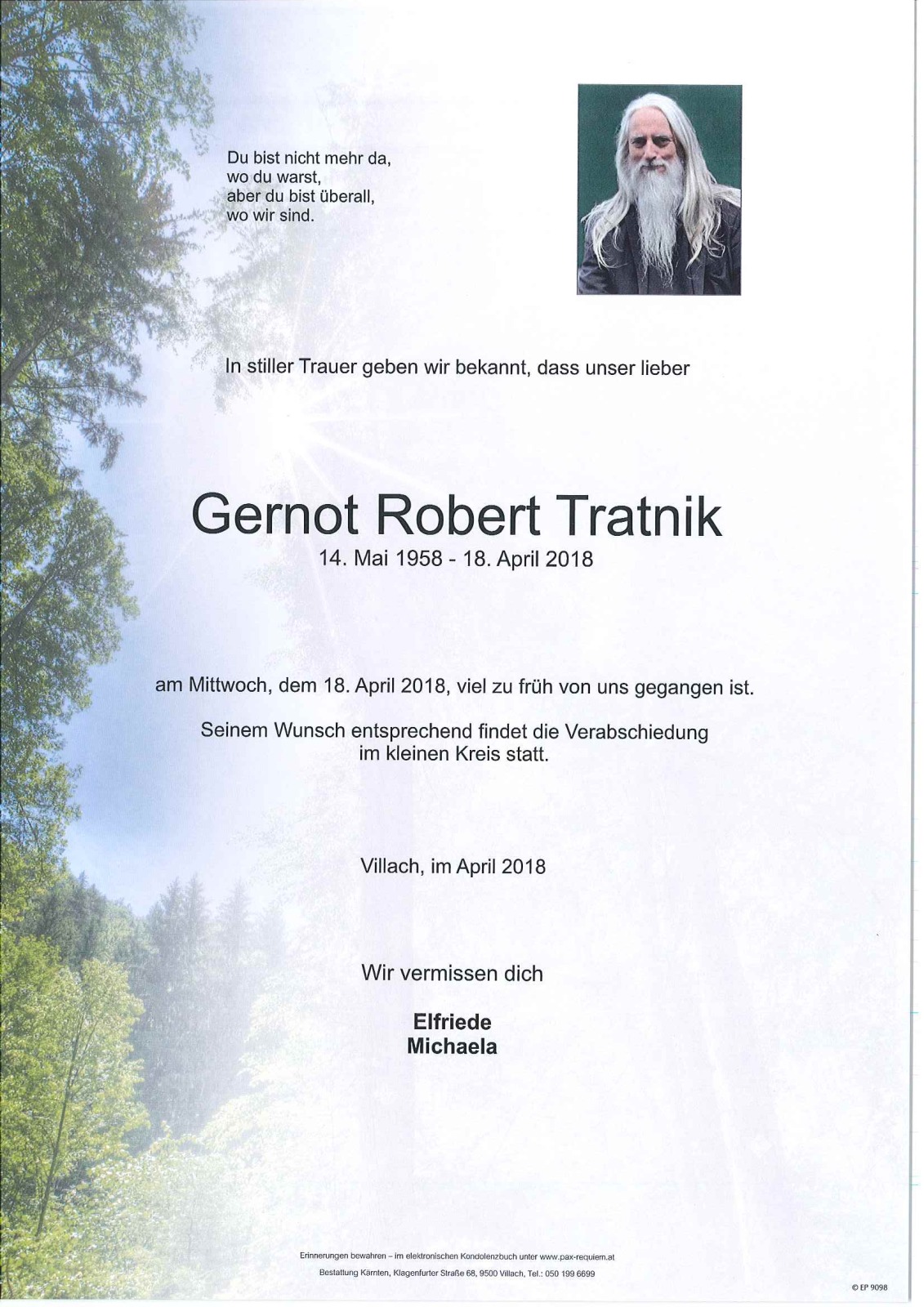 Parte Gernot Robert Tratnik