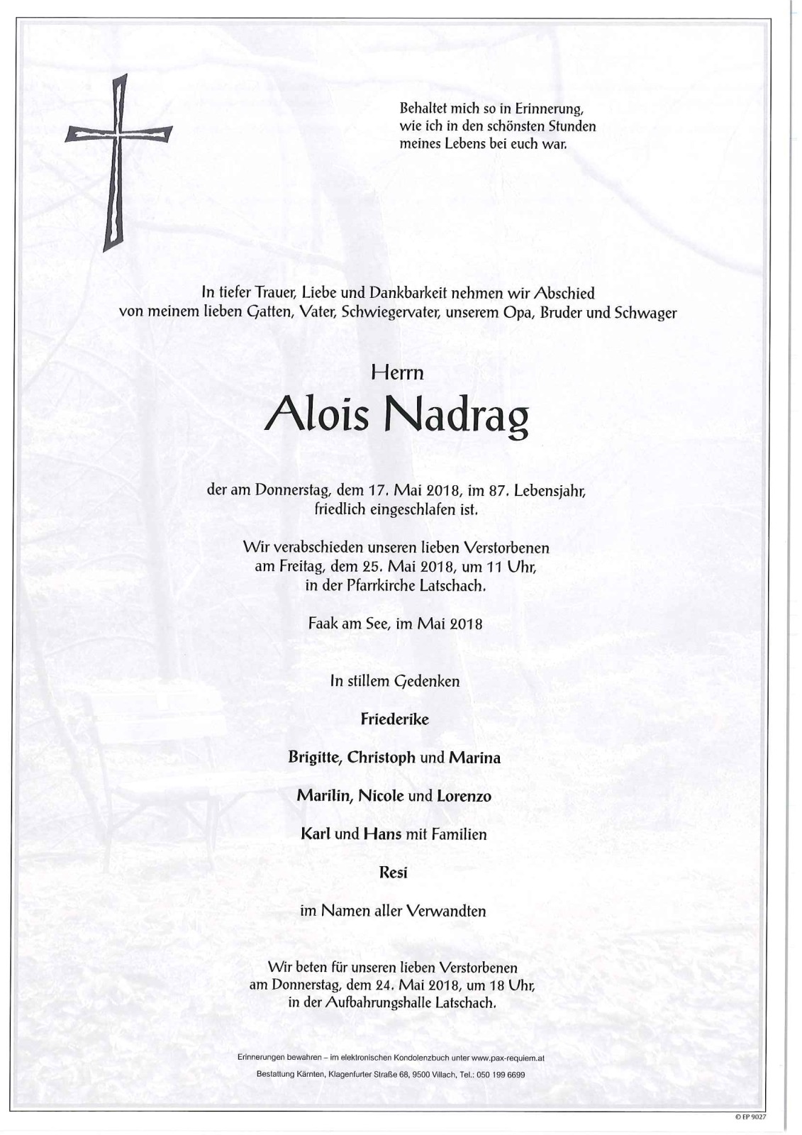 Parte Alois Nadrag