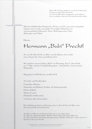 Hermann "Bubi" Prechtl