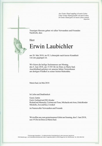 Erwin Laubichler