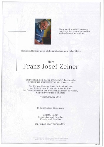 Franz Josef Zeiner