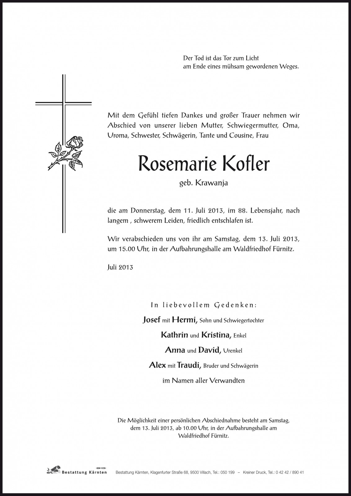 Parte Rosemarie Kofler