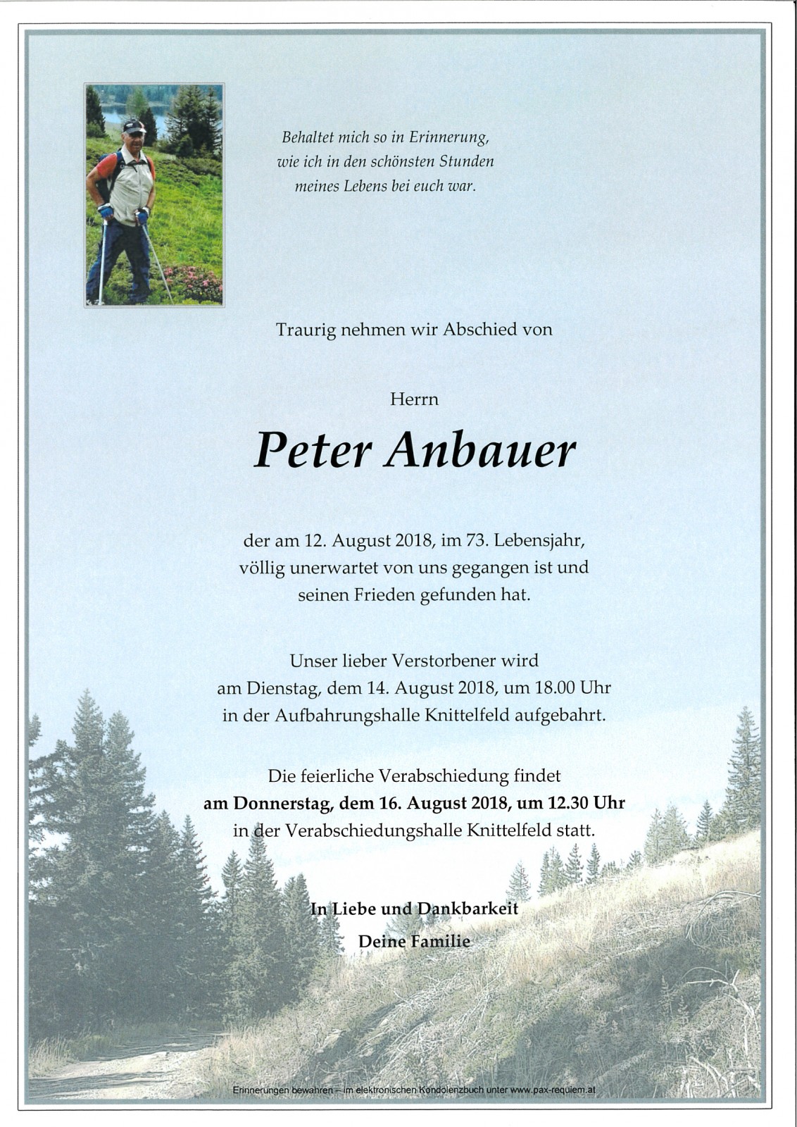 Parte Peter Anbauer