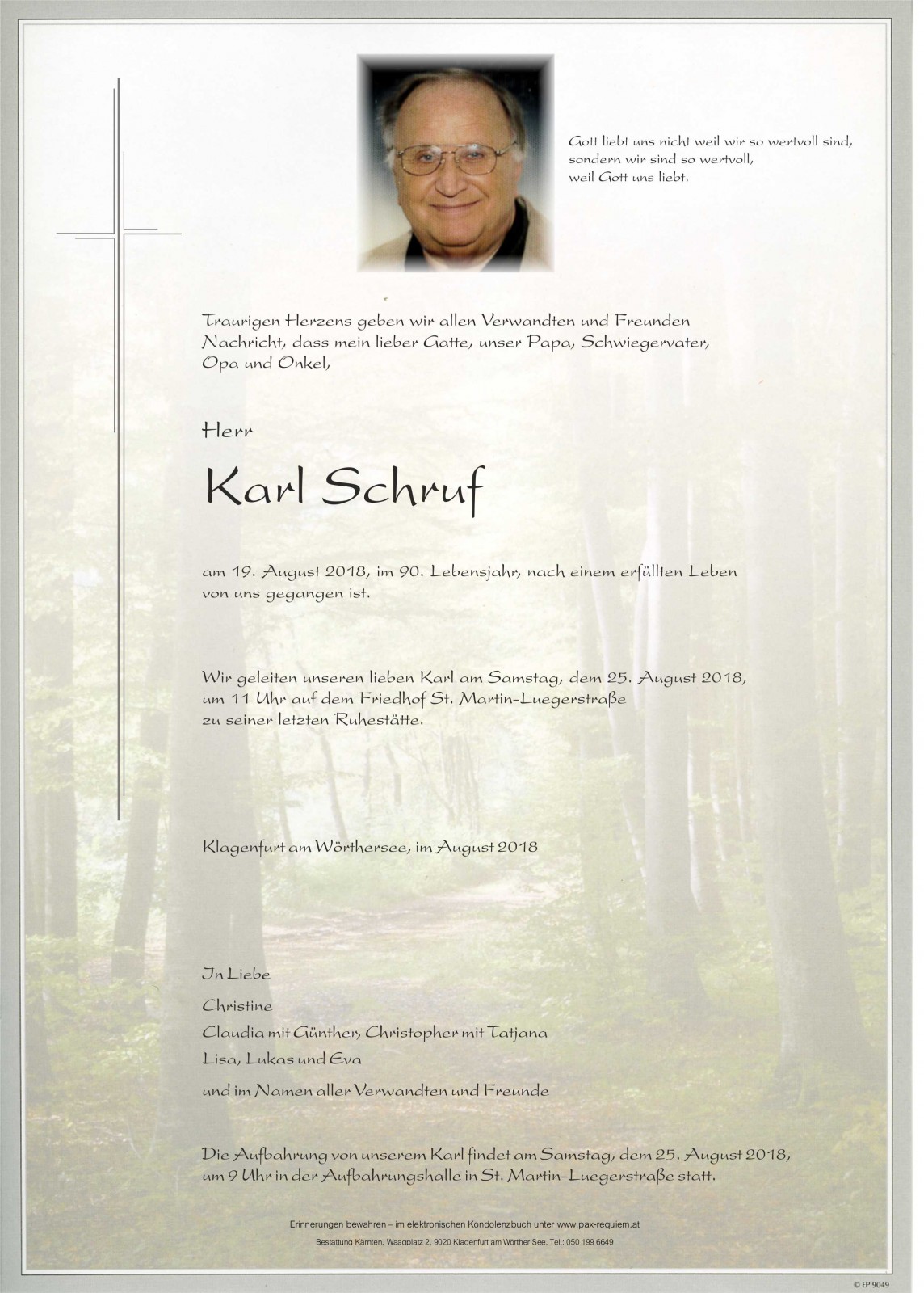 Parte Karl Schruf