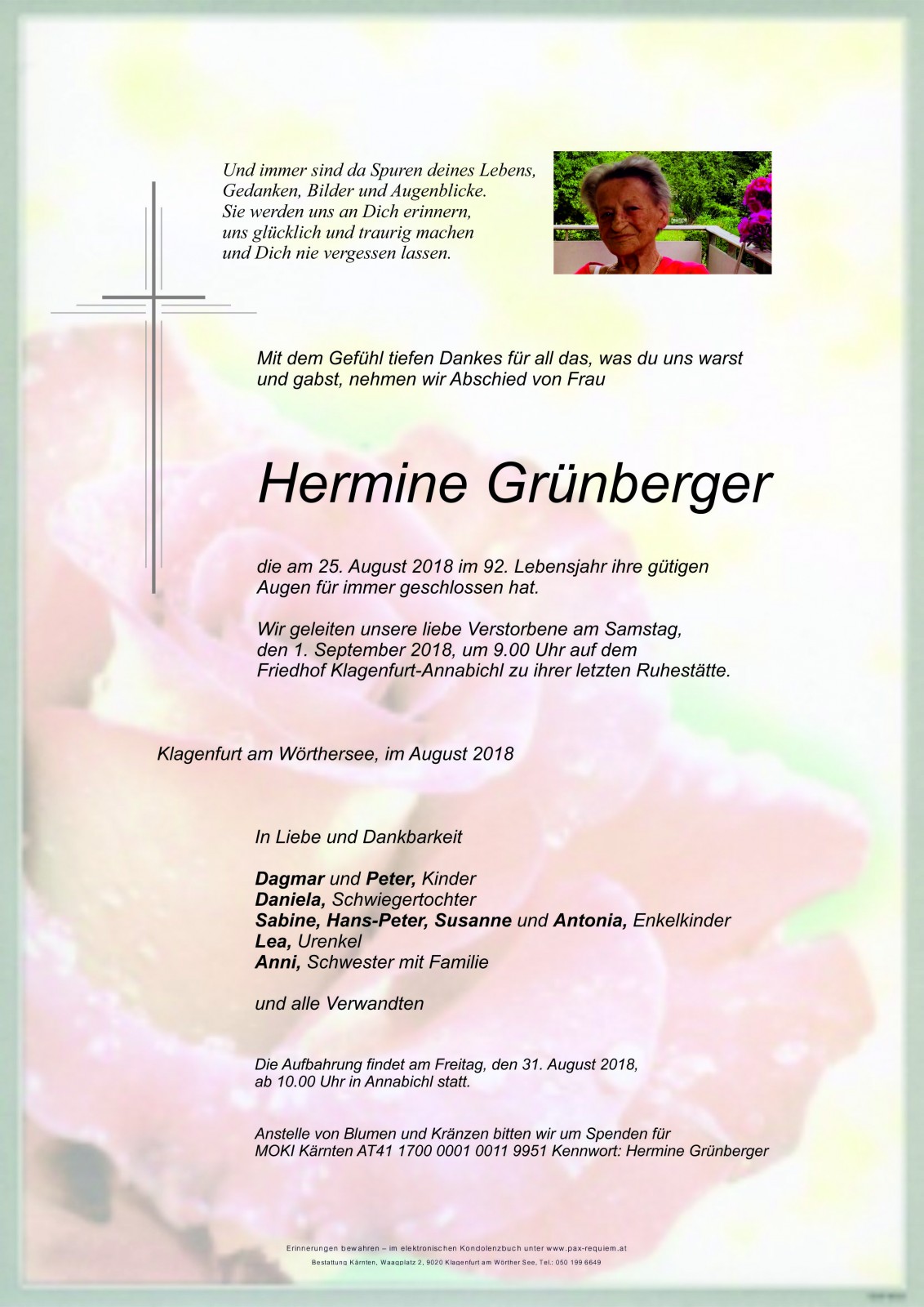 Parte Hermine Grünberger