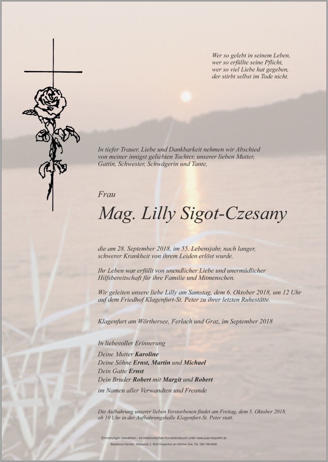 Parte Mag. Lilly Sigot-Czesany