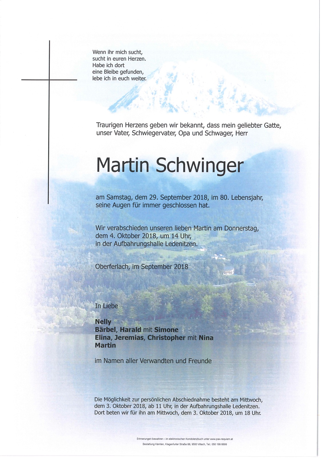 Parte Martin Schwinger