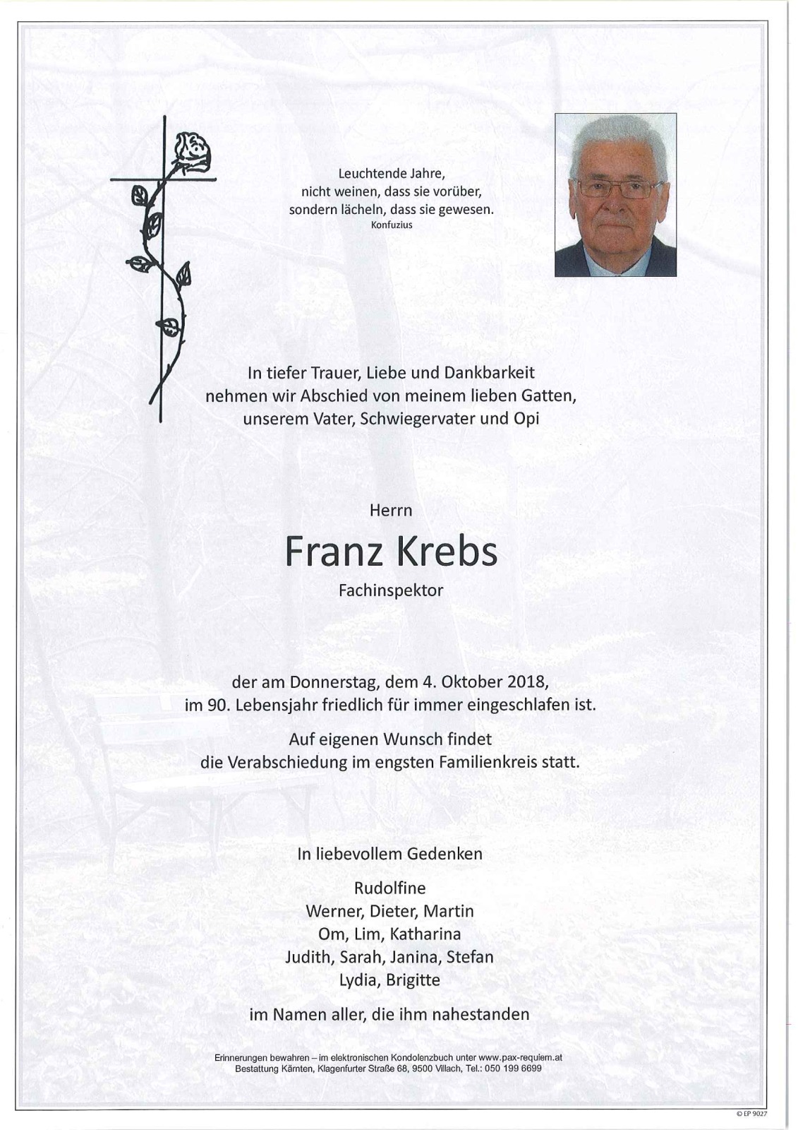 Parte Franz Krebs