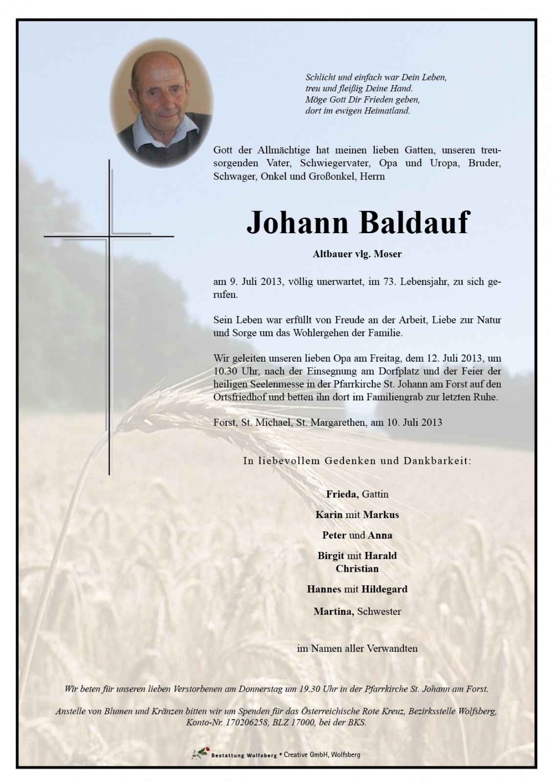 Parte Johann Baldauf